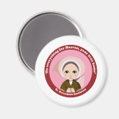Aimant Saint Bernadette Soubirous (Recto/Verso)