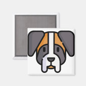 Aimant Saint Bernard (Recto/Verso)
