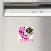 Aimant Saint Bernard Cadeaux de la Saint-Valentin (In Situ (Lave-vaisselle))