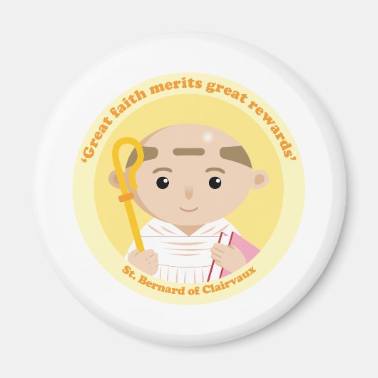 Aimant Saint Bernard de Clairvaux (Devant)