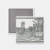 Aimant Saint-Brendan et la sirène (Recto/Verso)