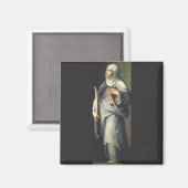 Aimant Saint Bridget de Suède (Recto/Verso)