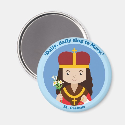 Aimant Saint-Casimir (Recto/Verso)