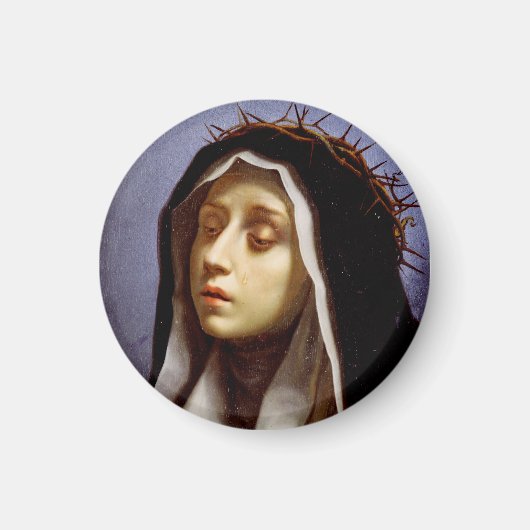 Aimant Saint-Catherine de Sienne (Devant)