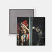 Aimant Saint Christopher et l'ermite (Recto/Verso)