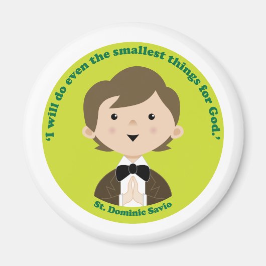 Aimant Saint Dominic Savio (Devant)