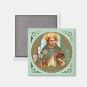 Aimant Saint Dominique de Guzman (BK 07) (Recto/Verso)