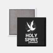 Aimant Saint Esprit Dove Powered Dons Chrétiens Pour Homm (Recto/Verso)