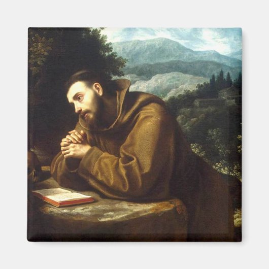 Aimant Saint François d'Assise (Devant)