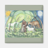 Aimant Saint François d'Assise (Devant)