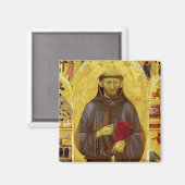 Aimant Saint François d'Assise Iconographie médiévale (Recto/Verso)