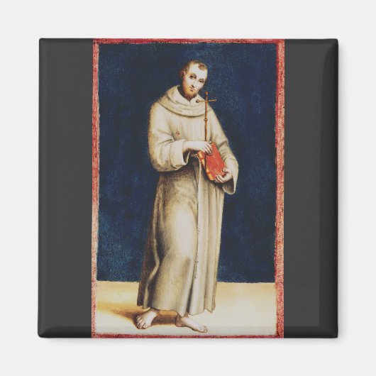 Aimant Saint François d'Assise par Raphaël Art de la Rena (Devant)