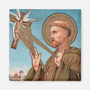 Aimant Saint François d'Assise, Pater Seraphicus (SAU 040