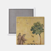 Aimant Saint François d'Assise prêchant aux oiseaux (Recto/Verso)
