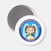 Aimant Saint Gabriel l'Archange (Recto/Verso)