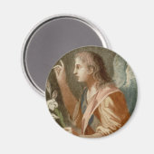 Aimant Saint Gabriel l'Archange (M 011) (Recto/Verso)