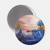 AIMANT SAINT GEORGE ET ALIEN DRAGON (Recto/Verso)