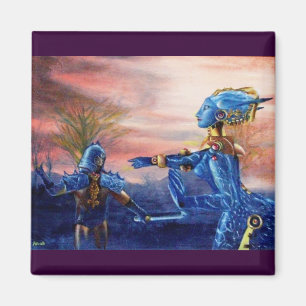 AIMANT SAINT GEORGE ET ALIEN DRAGON