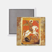 Aimant Saint George et le Dragon (Recto/Verso)