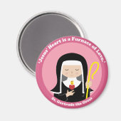 Aimant Saint Gertrude le Grand (Recto/Verso)