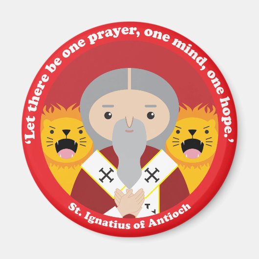 Aimant Saint Ignace d'Antioche (Devant)