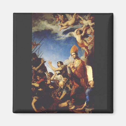 Aimant Saint Janvier, évêque de Bénévent - Beaux-arts (Devant)