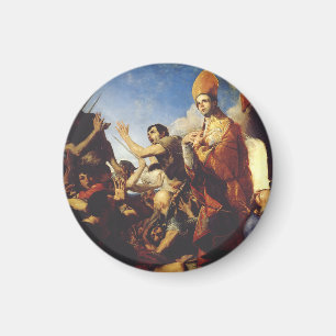 Aimant Saint Janvier, évêque de Bénévent - Beaux-arts