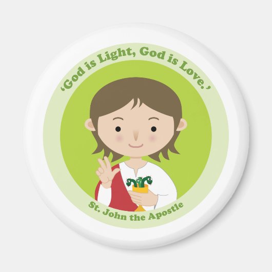 Aimant Saint Jean l'Apôtre (Devant)