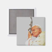 Aimant Saint-Jean-Paul II (Recto/Verso)