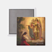 Aimant Saint Jeanne d'Arc (Recto/Verso)