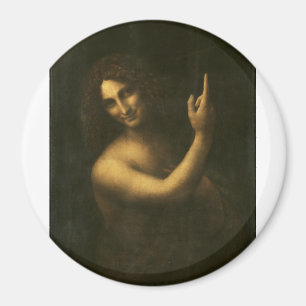 Aimant Saint John le Baptist by Léonard de Vinci