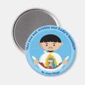 Aimant Saint Juan Diego (Recto/Verso)