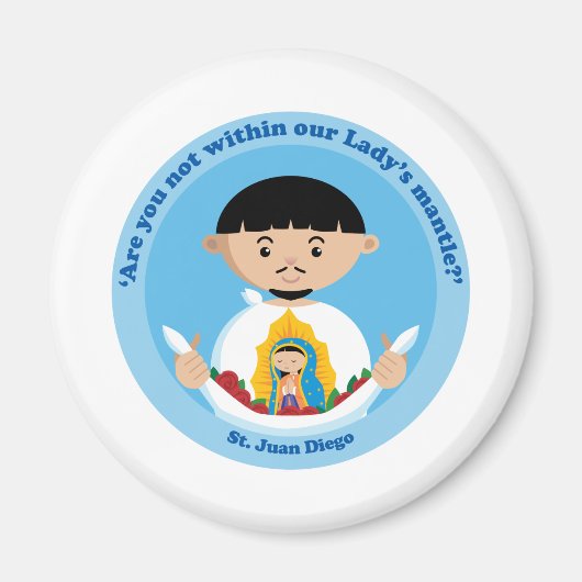 Aimant Saint Juan Diego (Devant)