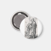 Aimant Saint Jude Thaddée l'Apôtre (Recto/Verso)