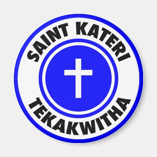 Aimant Saint Kateri Tekakwitha (Devant)