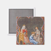 Aimant Saint-Louis IX de France (Recto/Verso)