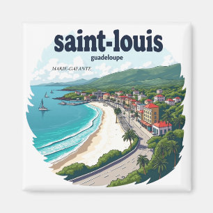 Aimant Saint-Louis Marie-Galante Magnet