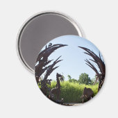 Aimant Saint Louis Zoo Sculpture (Recto/Verso)