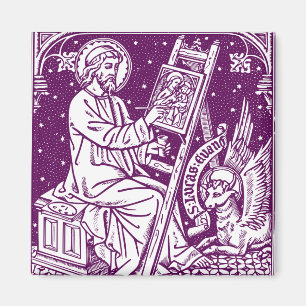 Aimant Saint Luc l'Apôtre et Évangéliste Art