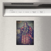 Aimant Saint Lucy dans le style de l'école Cusco (In Situ (Lave-vaisselle))