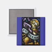 Aimant Saint-Marc L'Évangéliste Vitraux (Recto/Verso)