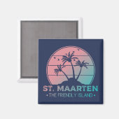 Aimant Saint-Martin | Sint Martin Retro Gradient (Recto/Verso)