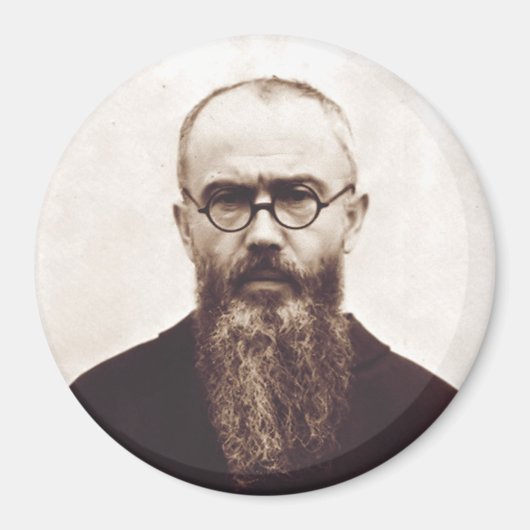 Aimant Saint Maximilian Kolbe Polish Catholic priest (Devant)