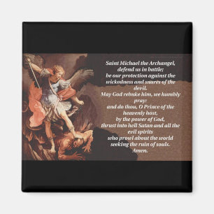 Aimant Saint Michael l'archange magnétique