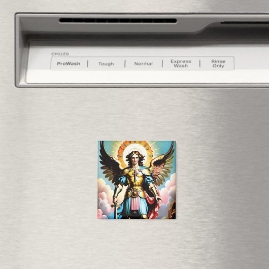 Aimant Saint Michael Magnet, catholique (In Situ (Lave-vaisselle))