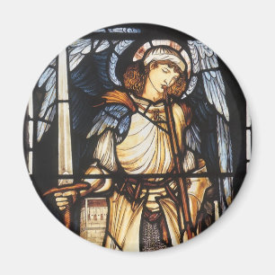 Aimant Saint Michael par Sir Edward Coley Burne-Jones