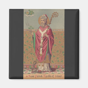 Aimant Saint Patrick d'Irlande Art celtique sacré