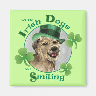 Aimant Saint Patrick's Day Glen of Imaal Terrier