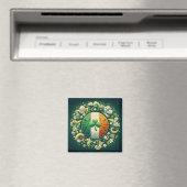 Aimant Saint Patrick's day/Irlande/Irlande (In Situ (Lave-vaisselle))