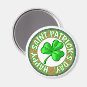 Aimant Saint Patricks Day Magnet. (Recto/Verso)